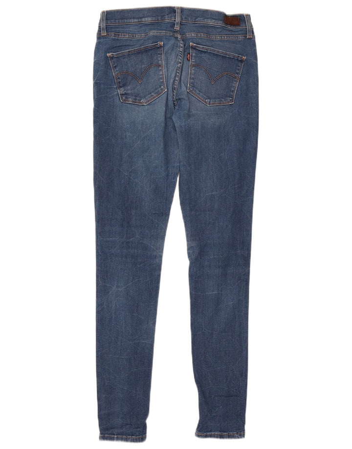 Damskie jeansy Levi's Skinny W31 L32 Niebieskie bawełniane