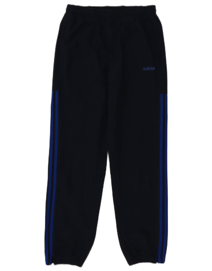 Adidas Męskie spodnie dresowe Joggery Średni granatowy poliester
