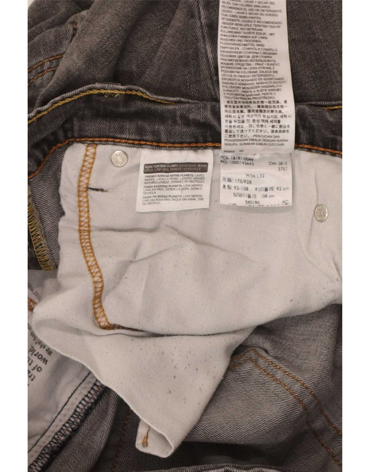 Męskie jeansy Levi's 541 Slim W36 L32 Szara bawełna