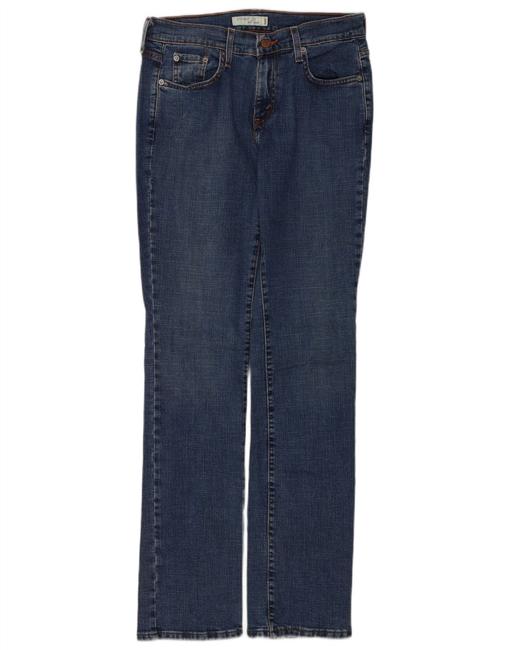 Damskie dżinsy Levi's 505 Straight US 6 Medium W30 L34 Granatowa bawełna