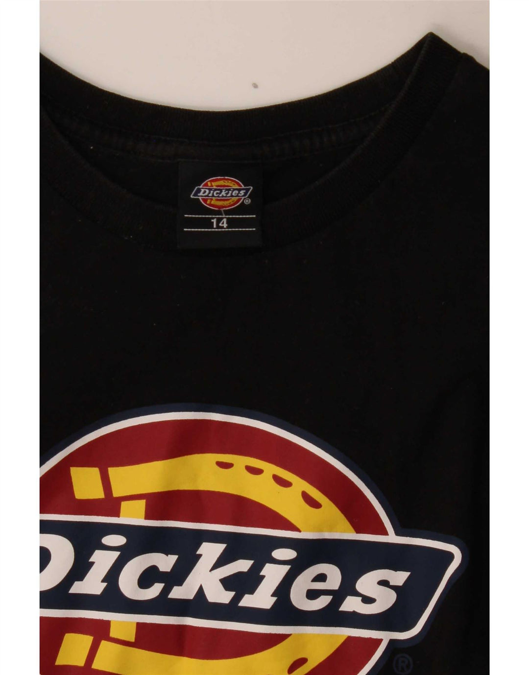 Damska koszulka z grafiką Dickies Top UK 14 Medium Black