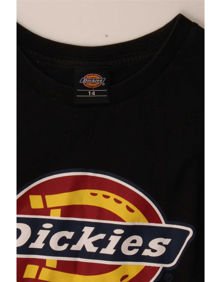 Damska koszulka z grafiką Dickies Top UK 14 Medium Black