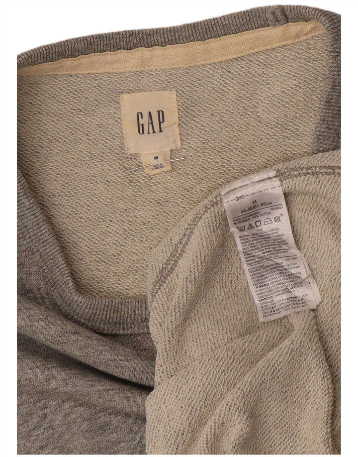 Męska bluza Gap Sweter średnioszary, bawełniany w cętki
