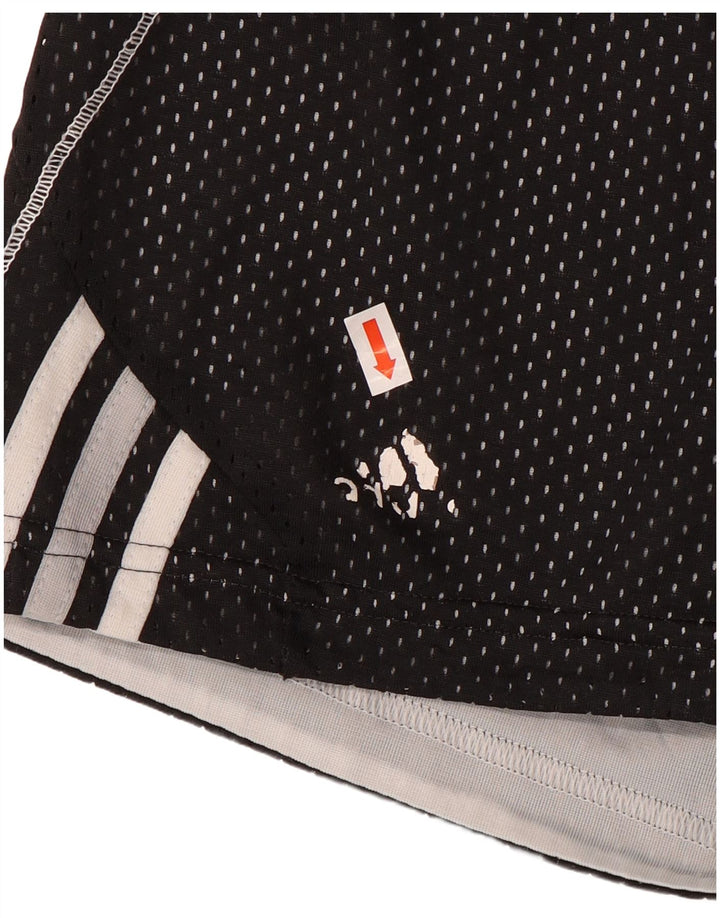 Damskie spodenki sportowe ADIDAS UK 14, średni czarny poliester