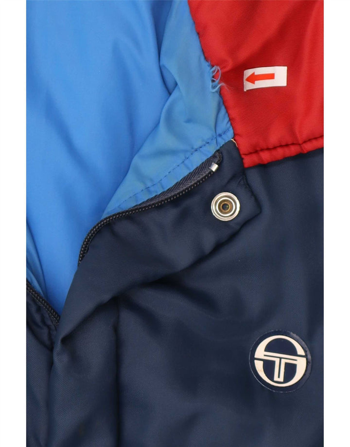 Męska ocieplana kurtka z kapturem Sergio Tacchini IT 52 XL w kolorze granatowym