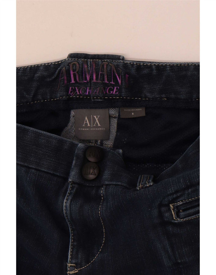 Damskie jeansy Bootcut Armani Exchange US 6 Medium W28 L32 Granatowe