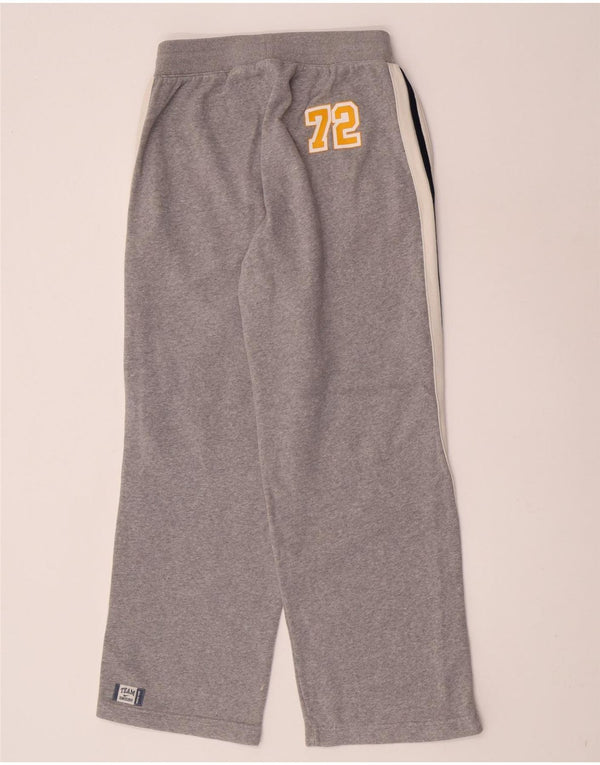 Chłopięce spodnie dresowe Nike Graphic 13-14 lat XL, szara bawełna z blokami kolorów