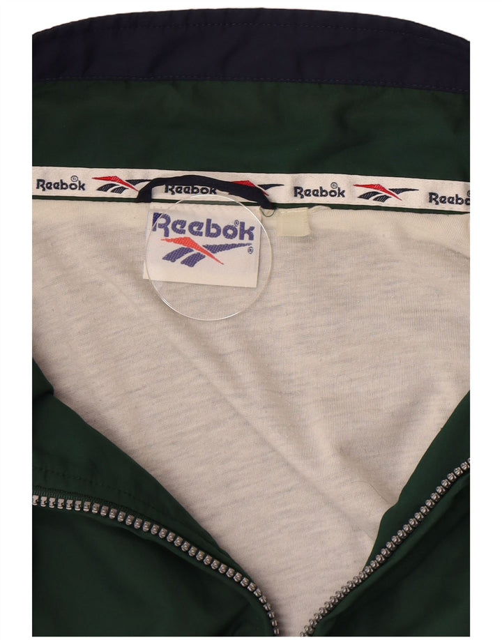 Męska kurtka dresowa Reebok Graphic XL w kolorze zielonym