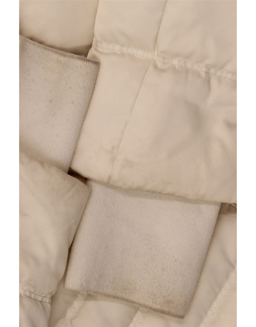 CALVIN KLEIN JEANS Damska kurtka oversize UK 10, mała w kolorze złamanej bieli