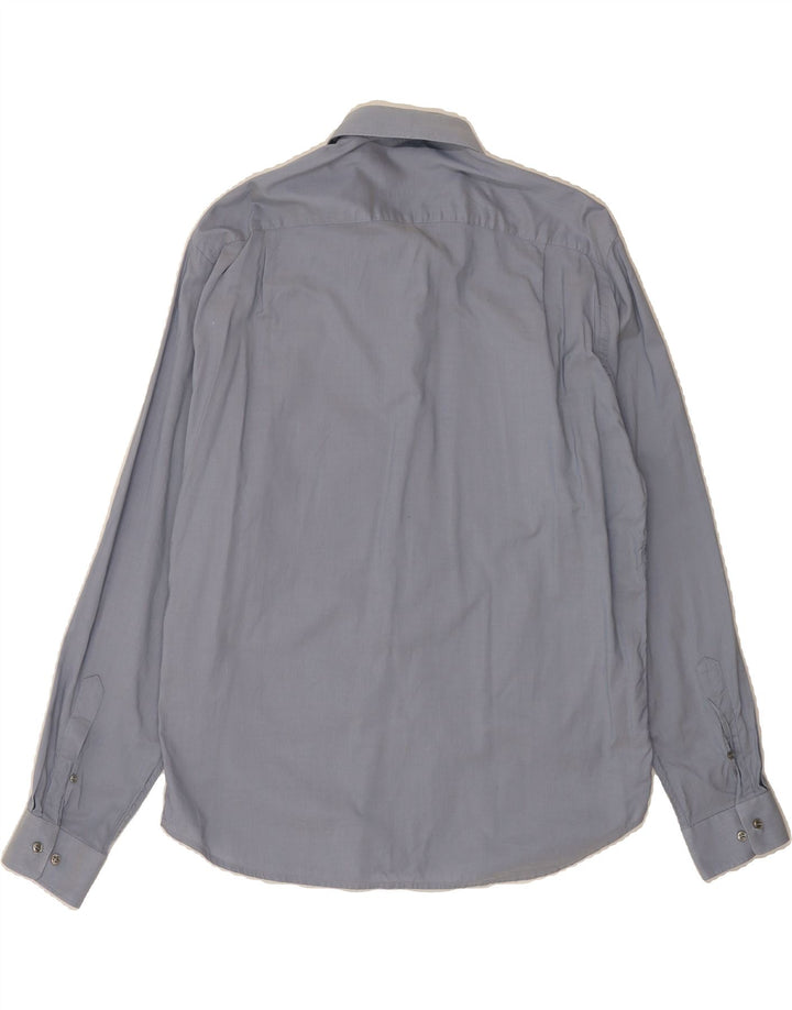 MASSIMO DUTTI Mens Shirt UK 46 XL Blue Cotton Vintage Massimo Dutti and Second-Hand Massimo Dutti from Messina Hembry 