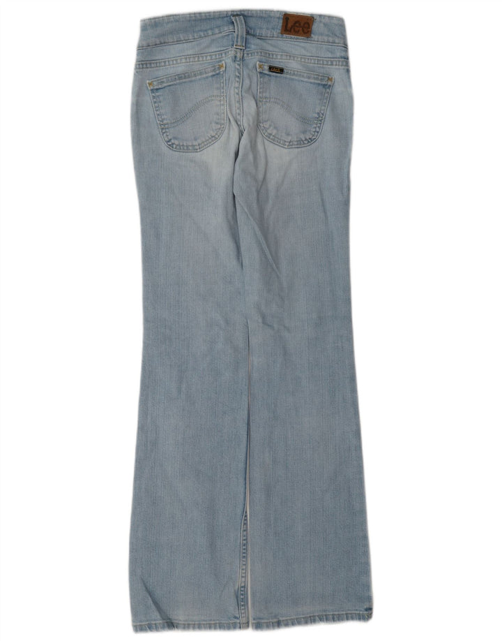 Damskie jeansy Lee Leola Bootcut W28 L32 Niebieskie bawełniane