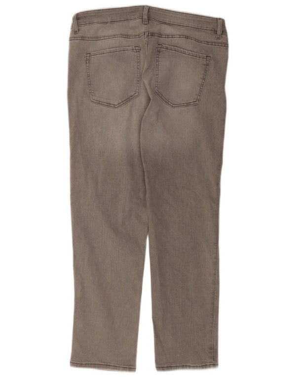 Marks & Spencer Damskie The Sienna Straight Jeans UK 16 Large W34 L27 Szary
