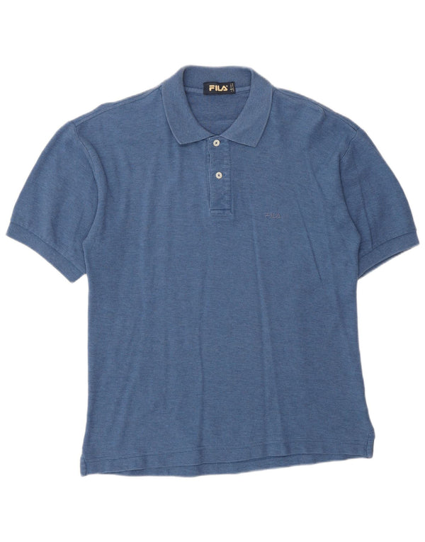 Męska koszulka polo Fila IT 44 XS, niebieska, bawełniana