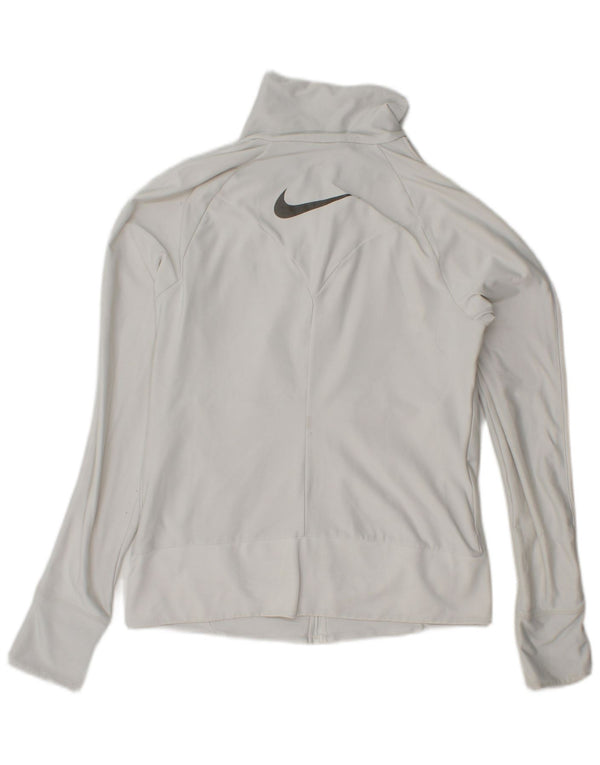 Kurtka damska Nike Dri Fit Tracksuit Top UK 14/16, duża biała