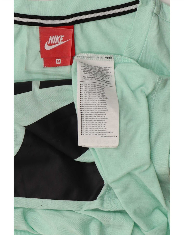 Damska kamizelka Nike Crop Graphic Top UK 14, średni zielony poliester