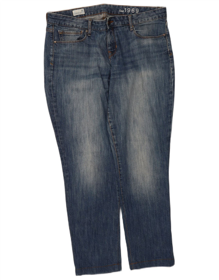 Damskie jeansy Bootcut Gap W31 L28 Niebieskie, bawełniane