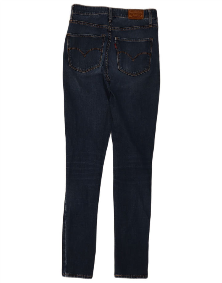 Damskie jeansy Levi's Skinny W26 L30 Niebieskie bawełniane