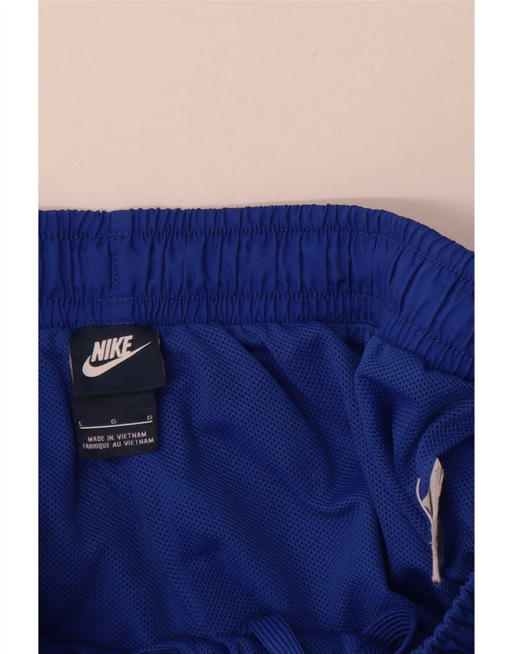 Męskie spodenki sportowe Nike, duże, niebieskie