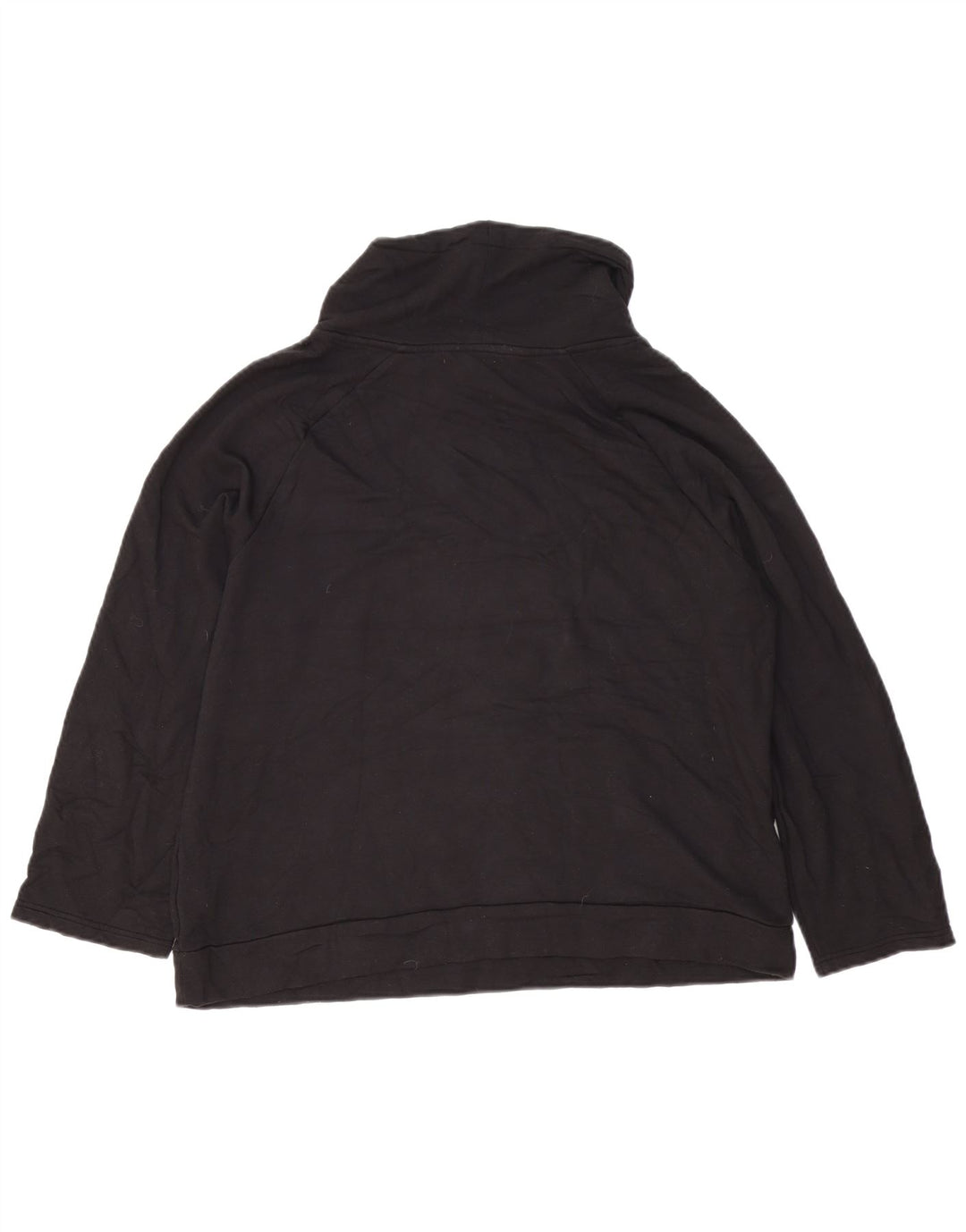 Damska bluza oversize Fat Face z wywijanym dekoltem UK 10, mała czarna