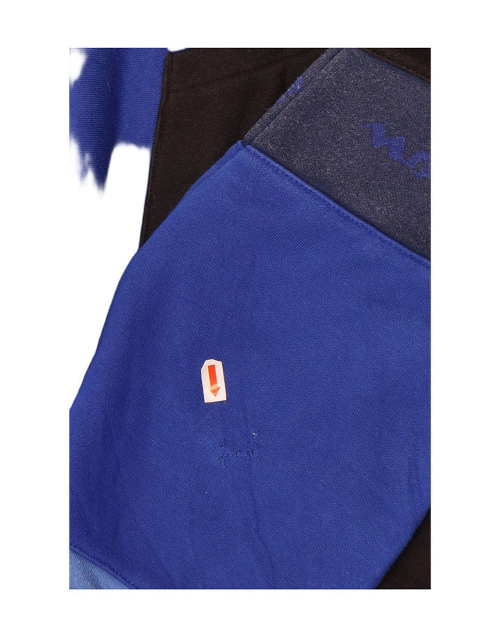 CHAMPION Mens Graphic Hoodie Jumper Medium Multicoloured Colourblock Vintage Champion and Second-Hand Champion from Messina Hembry 