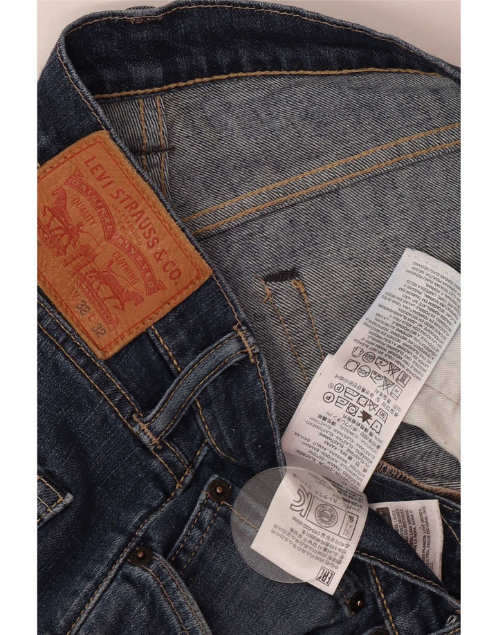 Męskie jeansy Levi's 511 Slim W32 L32 Niebieska bawełna