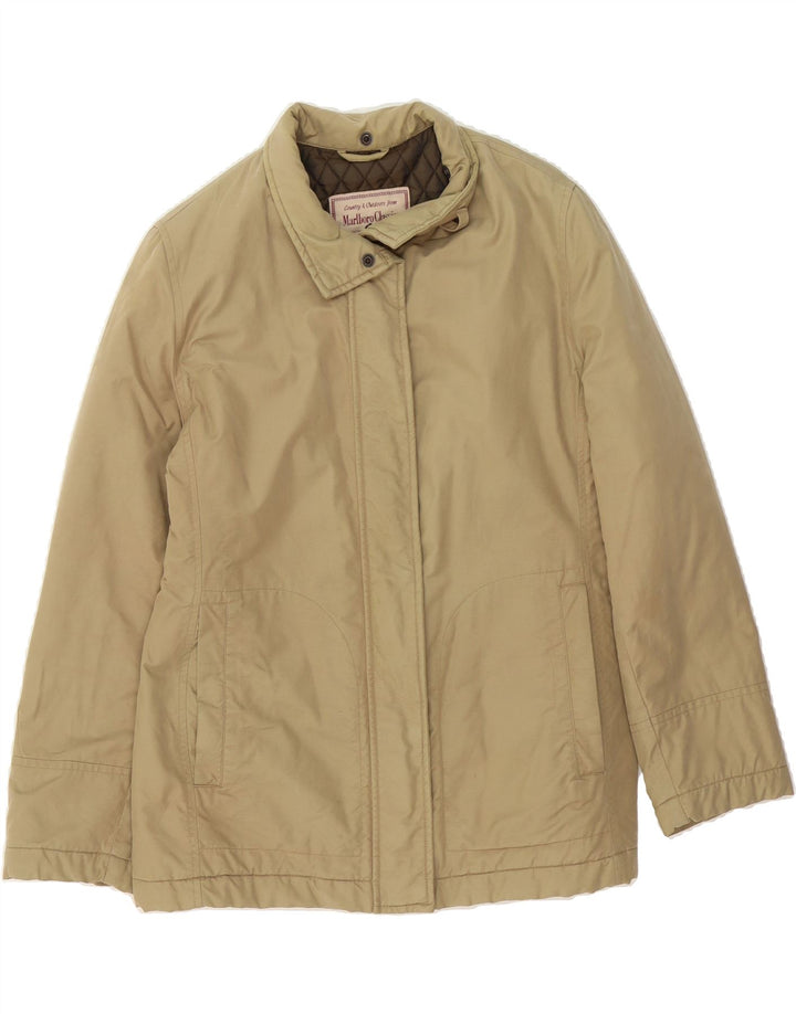 MARLBORO CLASSICS Womens Windbreaker Jacket UK 14 Medium Beige Polyamide Vintage Marlboro Classics and Second-Hand Marlboro Classics from Messina Hembry 