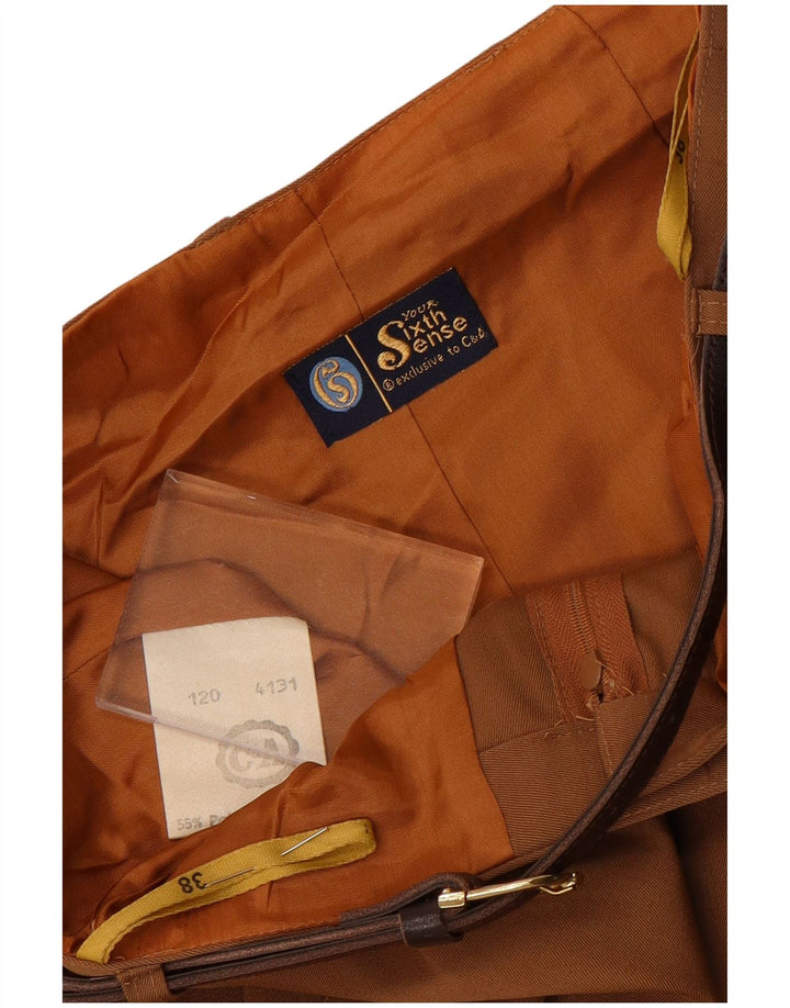 Spodnie damskie Your Sixth Sense Cullotes Capri EU 38 Medium W26 L19 Brązowe