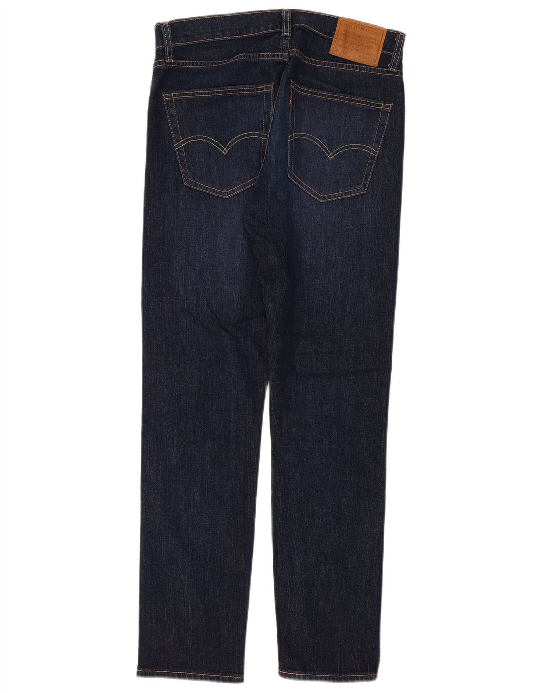 Damskie jeansy Levi's Slim Tapered W33 L32 Granatowa bawełna