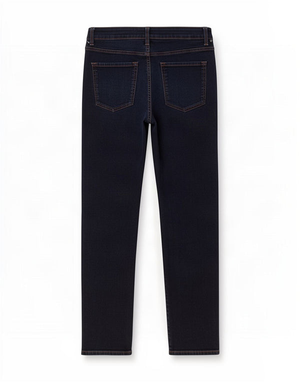 Marks & Spencer Damskie proste dżinsy UK 12 Medium W30 L29 Granatowe