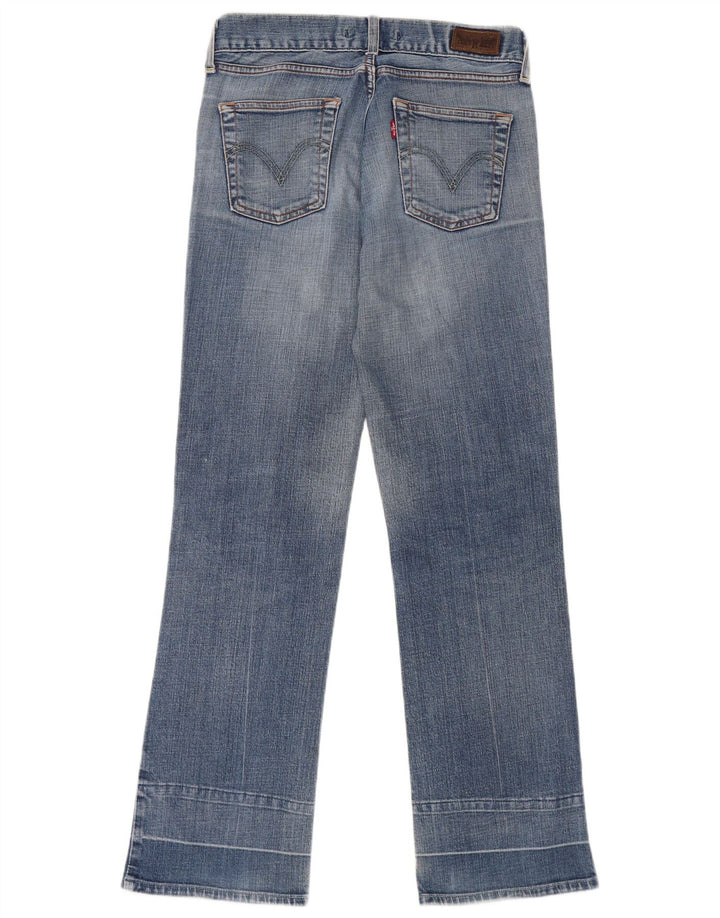 Damskie dżinsy Levi's Eve o kwadratowym kroju W30 L34 Niebieska bawełna