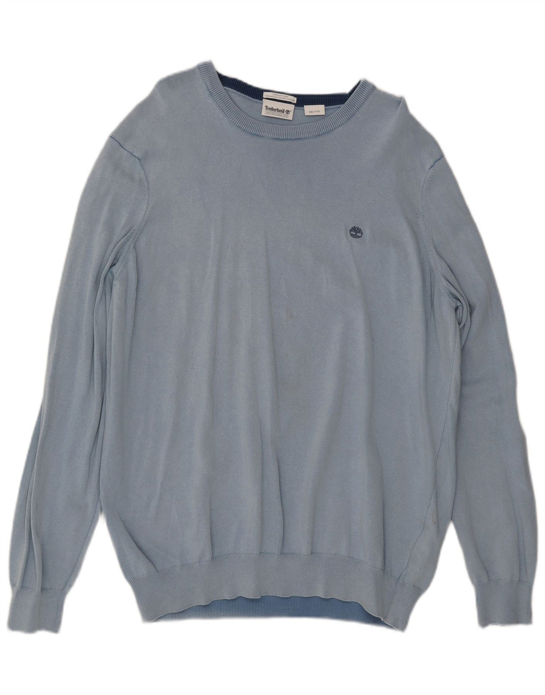Męski sweter Timberland z okrągłym dekoltem 2XL, niebieska bawełna