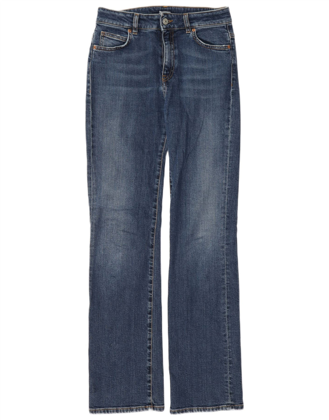 Damskie jeansy Bootcut 8 marki Yoox W28 L32 Niebieskie