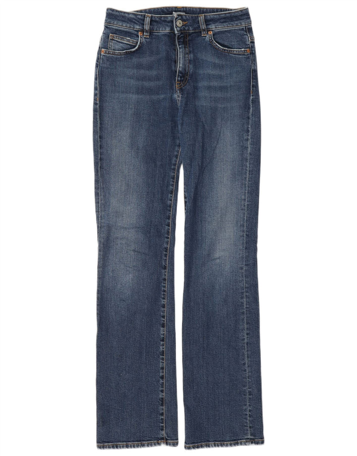 Damskie jeansy Bootcut 8 marki Yoox W28 L32 Niebieskie