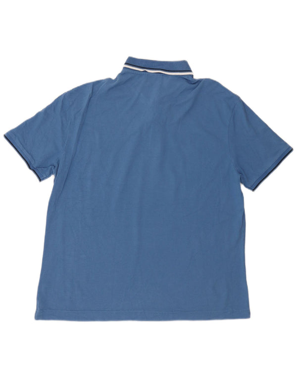Męska koszulka polo Diadora 3XL w niebieskie paski