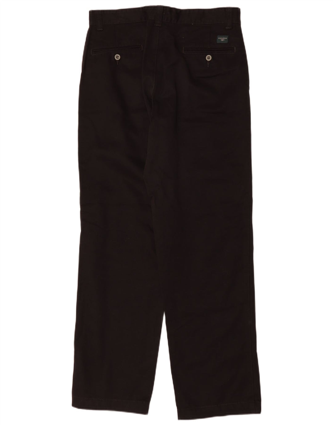 Męskie spodnie chino Dockers khaki proste W32 L32 czarne