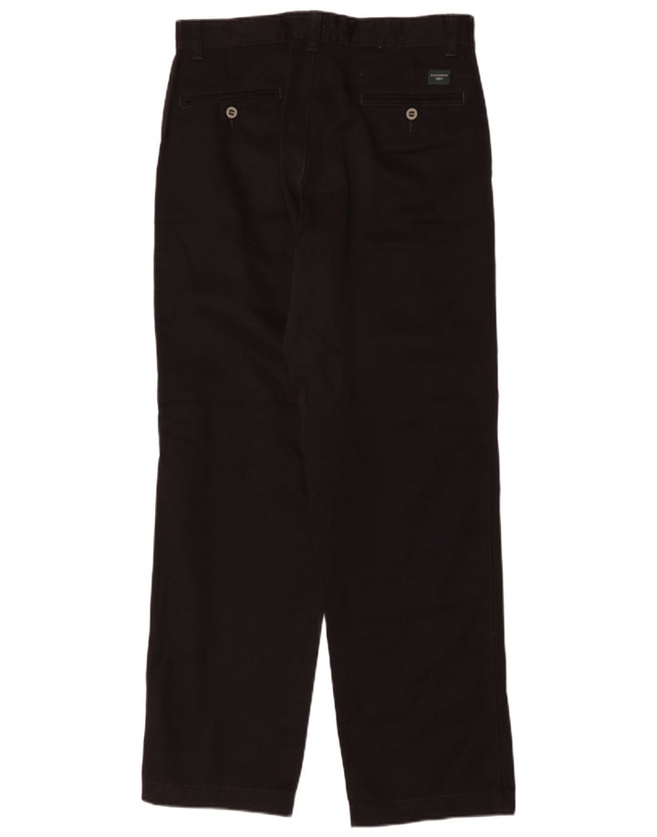 Męskie spodnie chino Dockers khaki proste W32 L32 czarne