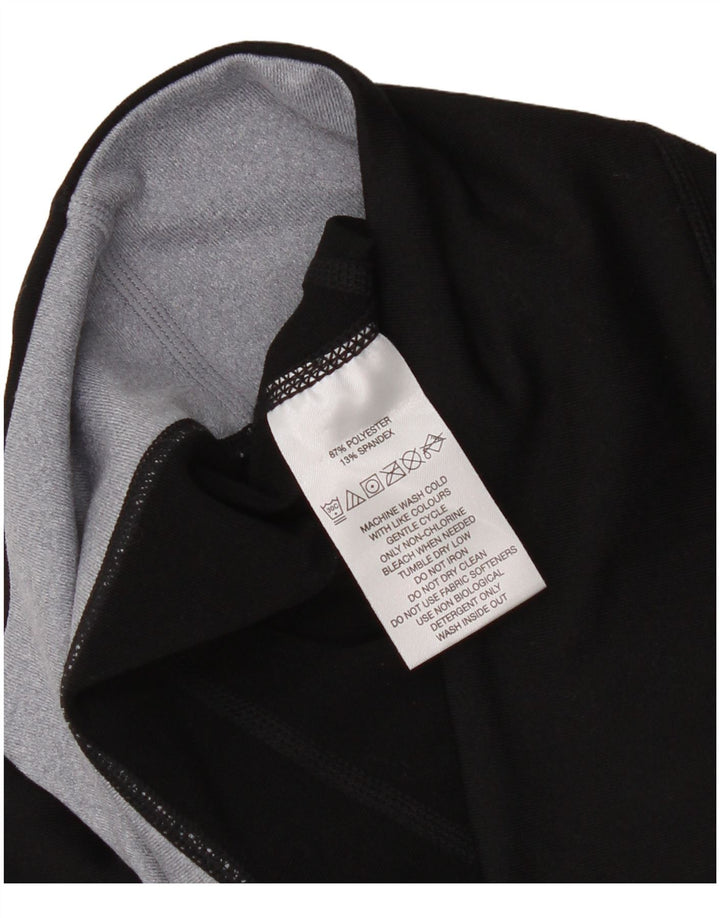 CALVIN KLEIN Womens Tracksuit Trousers UK 16 Large Black Polyester