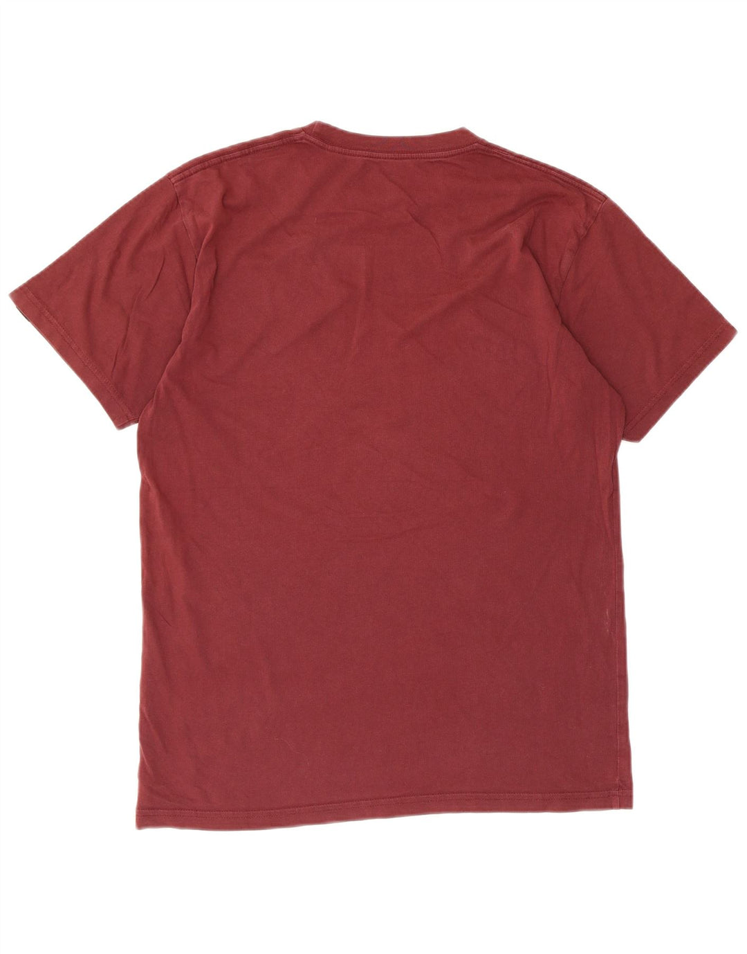 Męski T-shirt Vans o klasycznym kroju, średni, bordowy, bawełniany