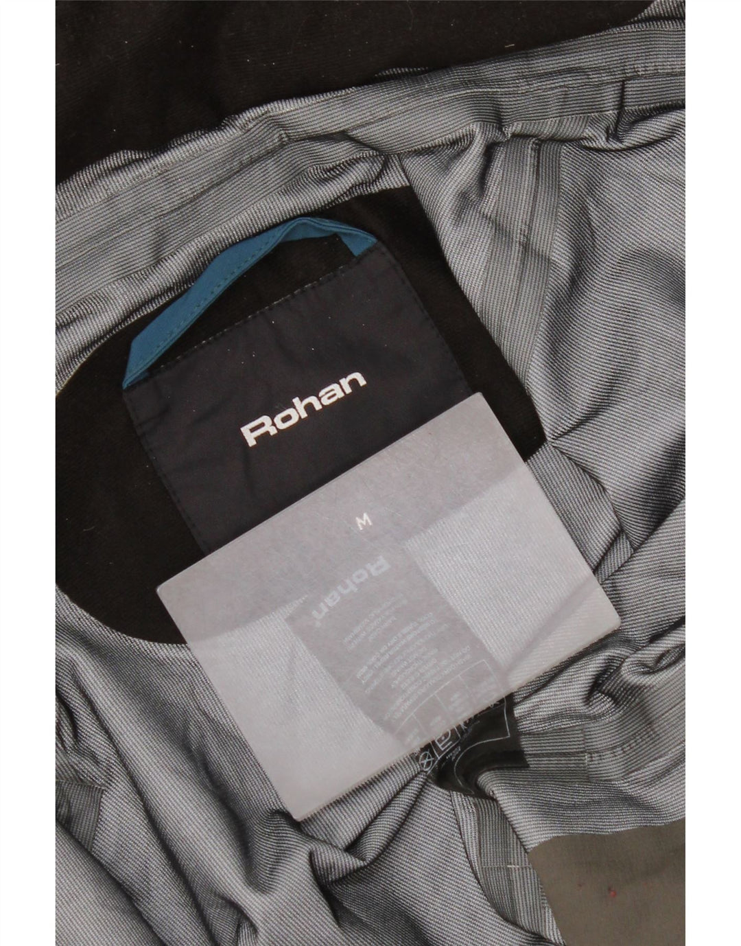 Męska kurtka wiatrówka z kapturem Rohan UK 38 Średni niebieski poliamid