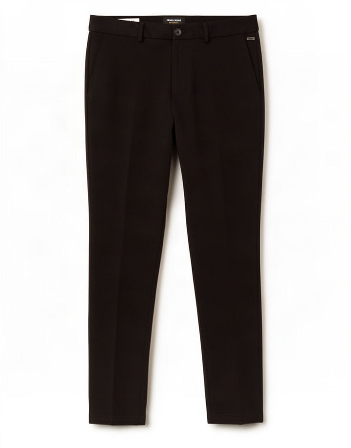 Męskie spodnie chino Jack & Jones Marco Slim W30 L30 Czarny poliester