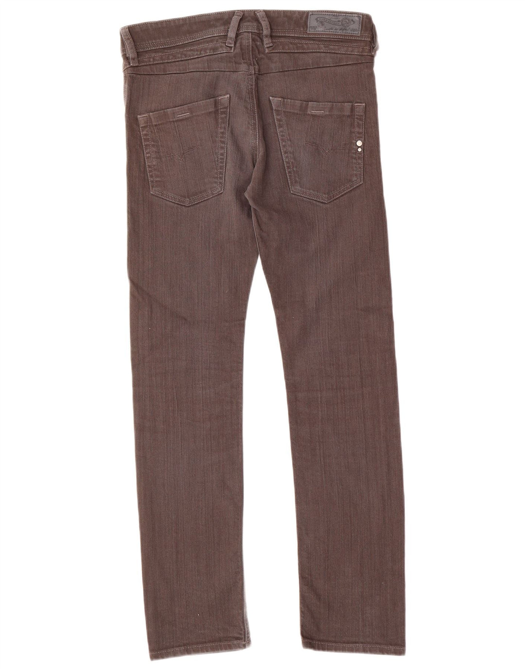 Damskie jeansy Diesel Slim W28 L29 Szara bawełna