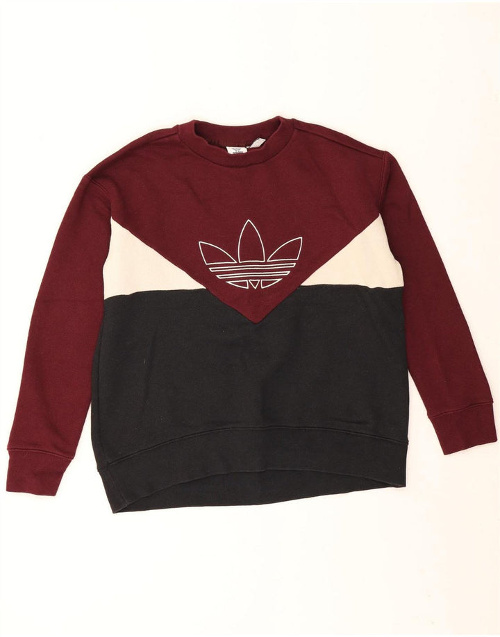 Damska bluza Adidas Graphic Jumper UK 10 Small Black Colorblock