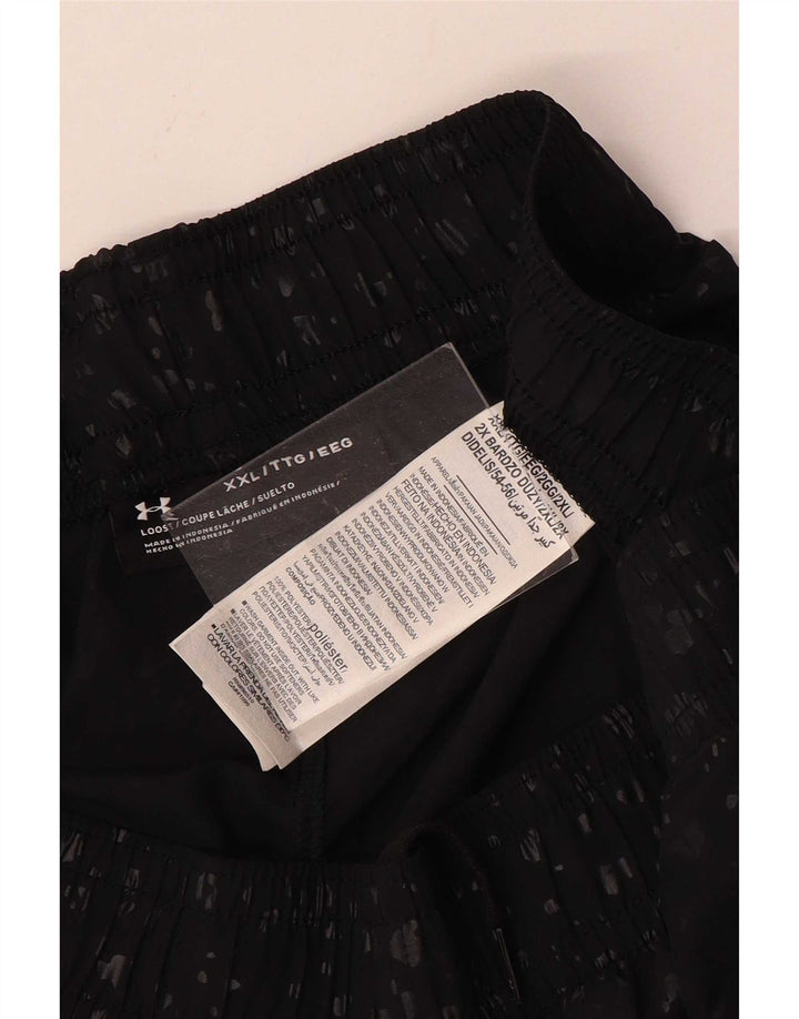 Męskie spodenki sportowe Under Armour Graphic 2XL z poliestru w czarne cętki