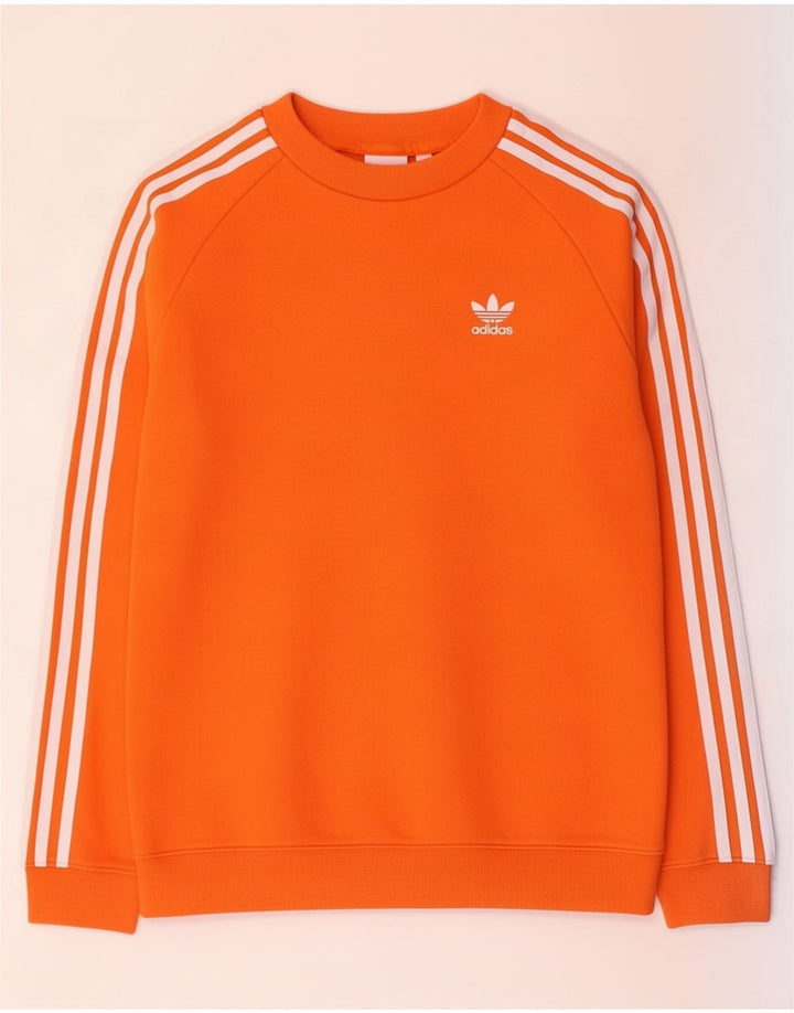 Bluza damska Adidas Jumper UK 14 Średnia pomarańczowa bawełna