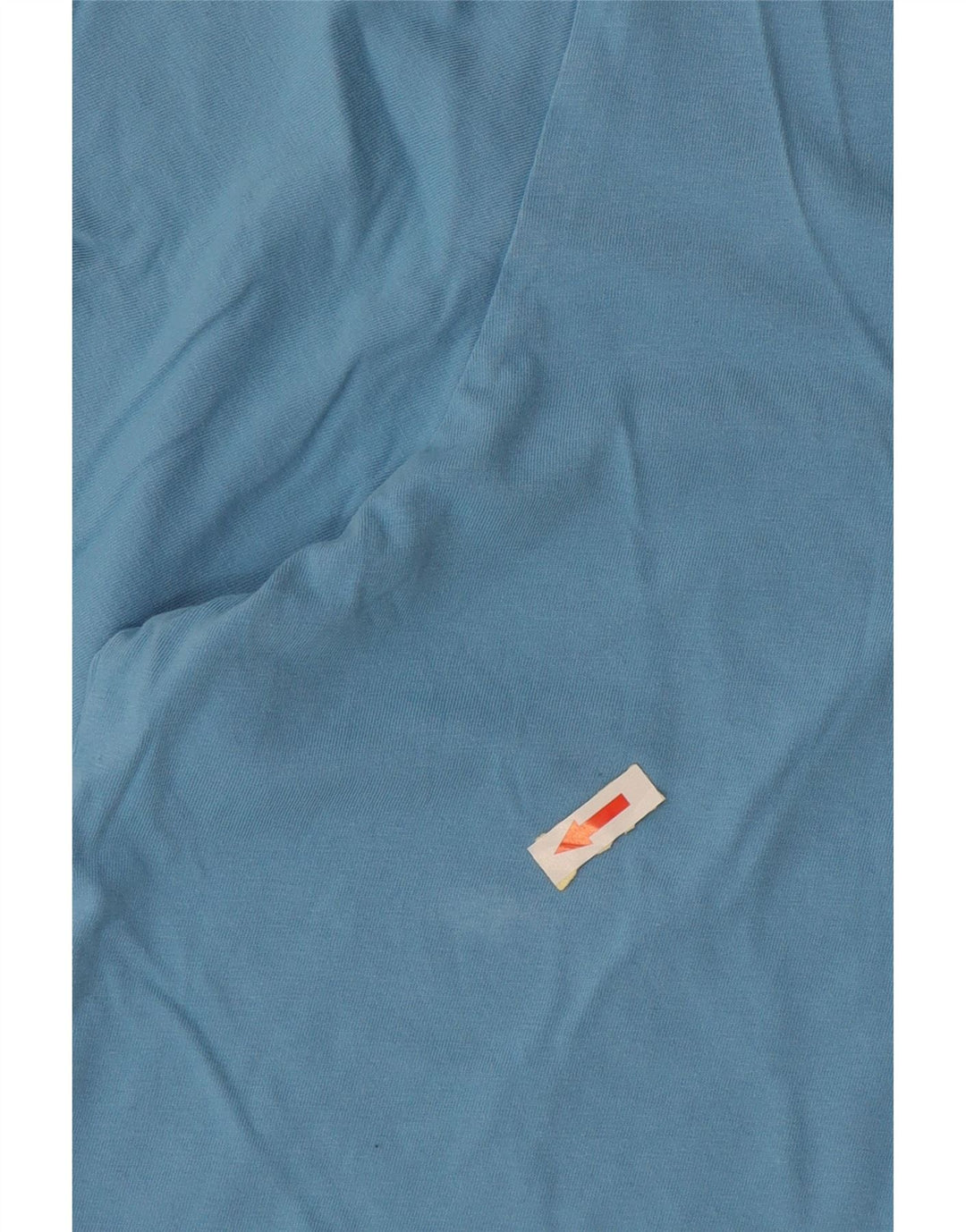Adidas Męski T-shirt Top Duży Niebieski Bawełniany