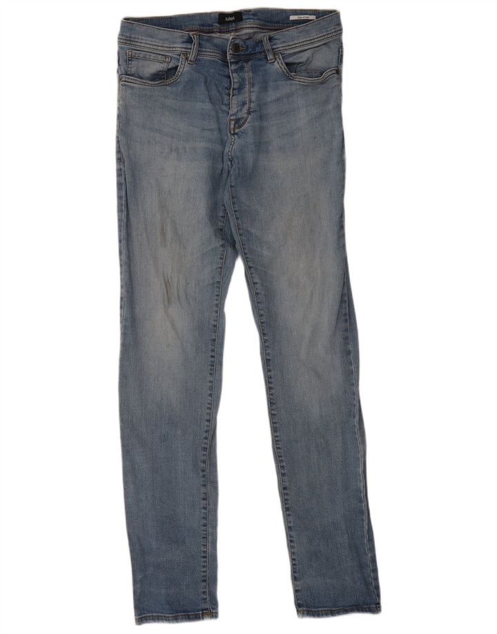 JULES Womens Tom Slim Jeans IT 42 Medium W30 L32 Blue Cotton