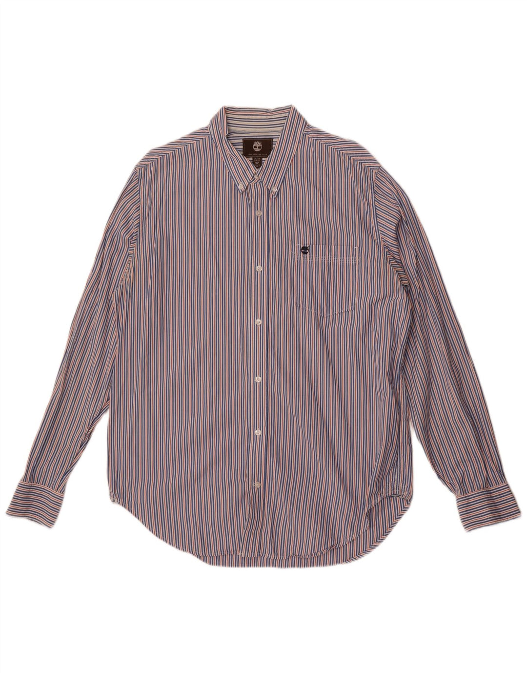 Męska koszula slim fit Timberland XL w niebieskie paski