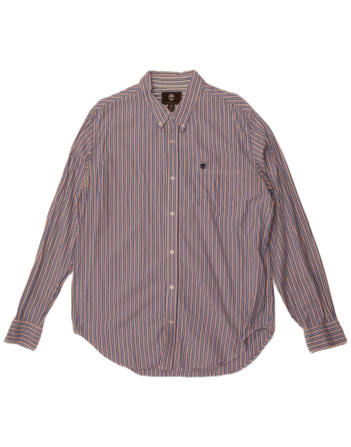 Męska koszula slim fit Timberland XL w niebieskie paski
