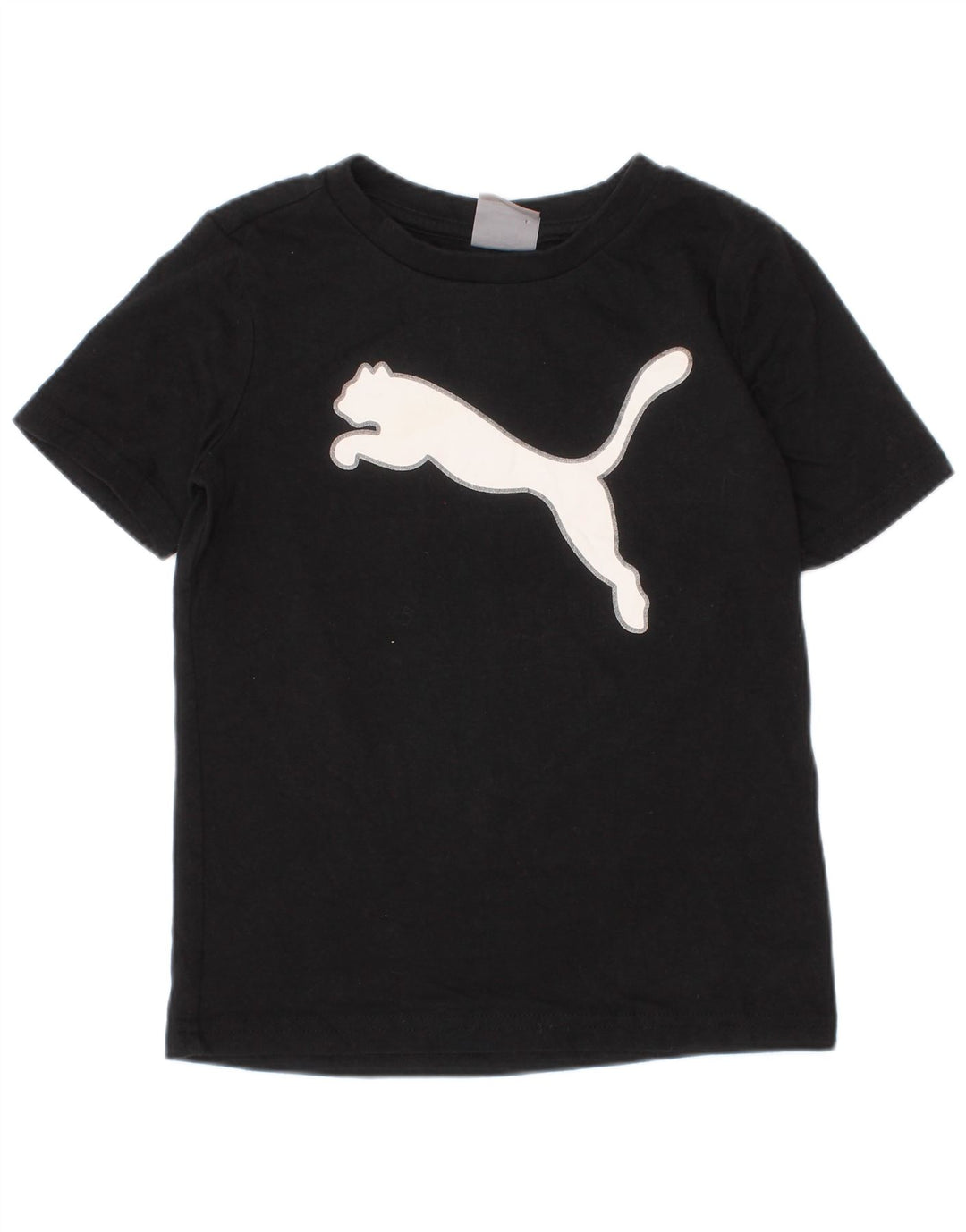 Chłopięca koszulka z grafiką Puma, 3-4 lata, czarna