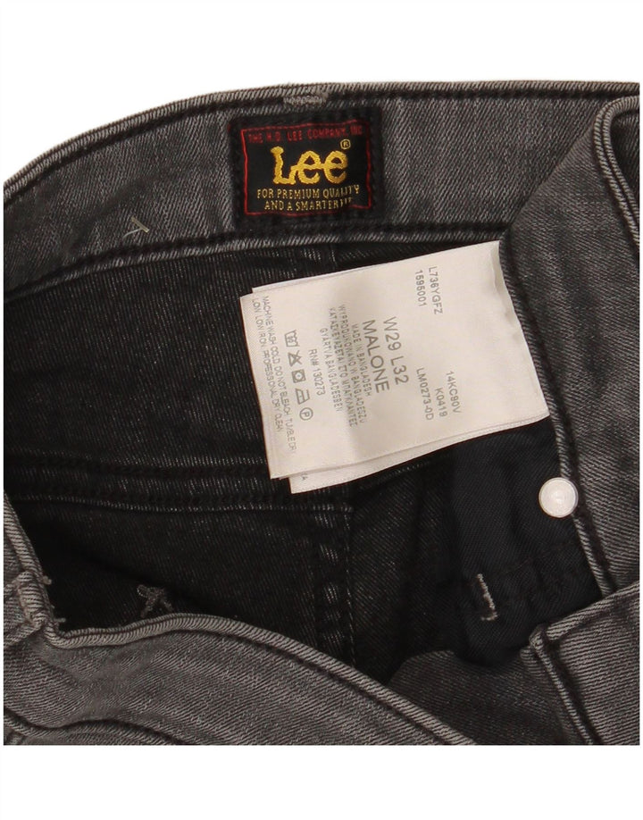Męskie jeansy Lee Malone Skinny W29 L32, szara bawełna